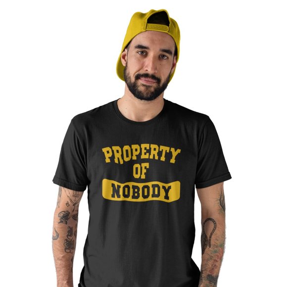 Property Of Nobody Teecart Unisex Tshirt - Picture 3 of 3
